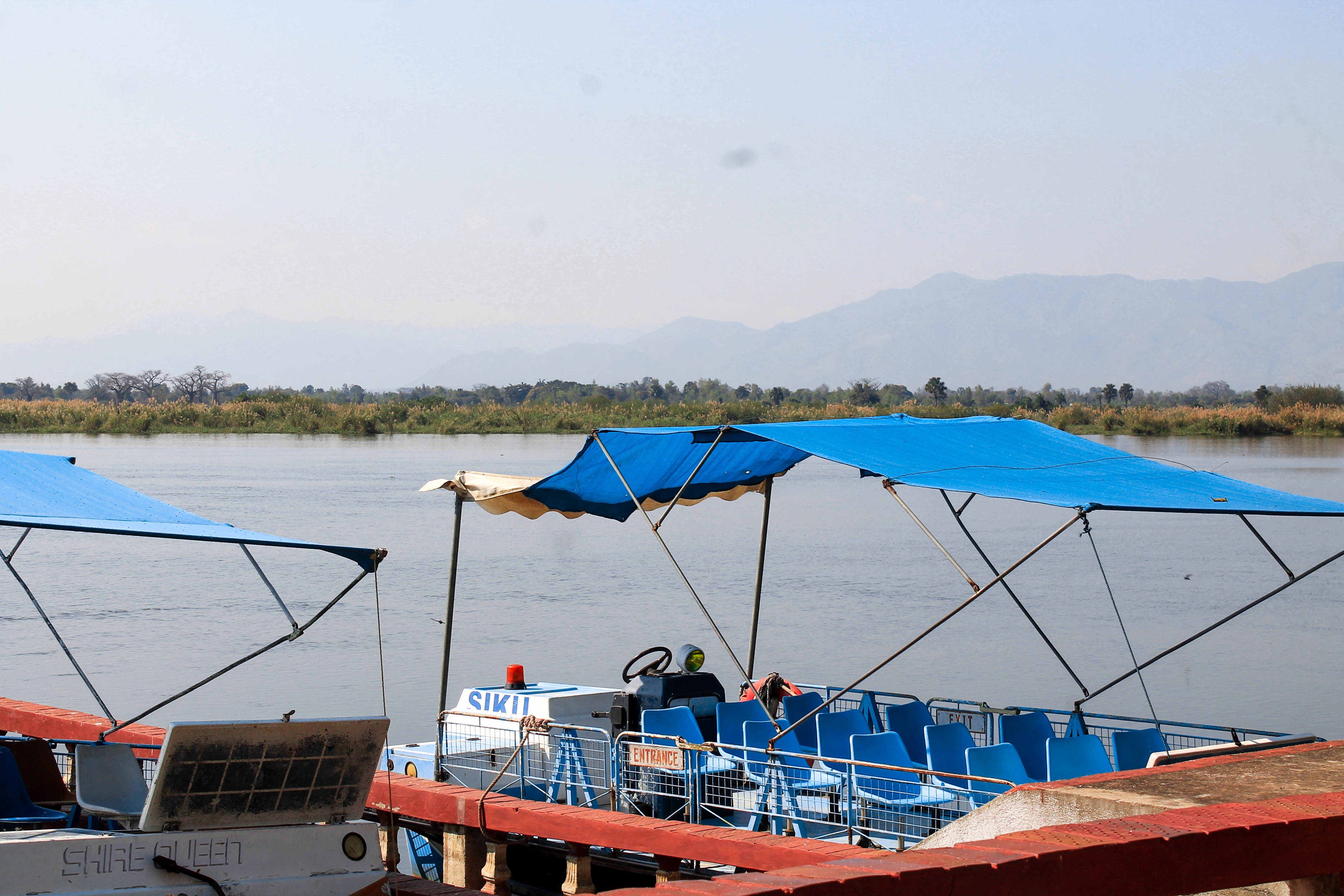 boat parked
