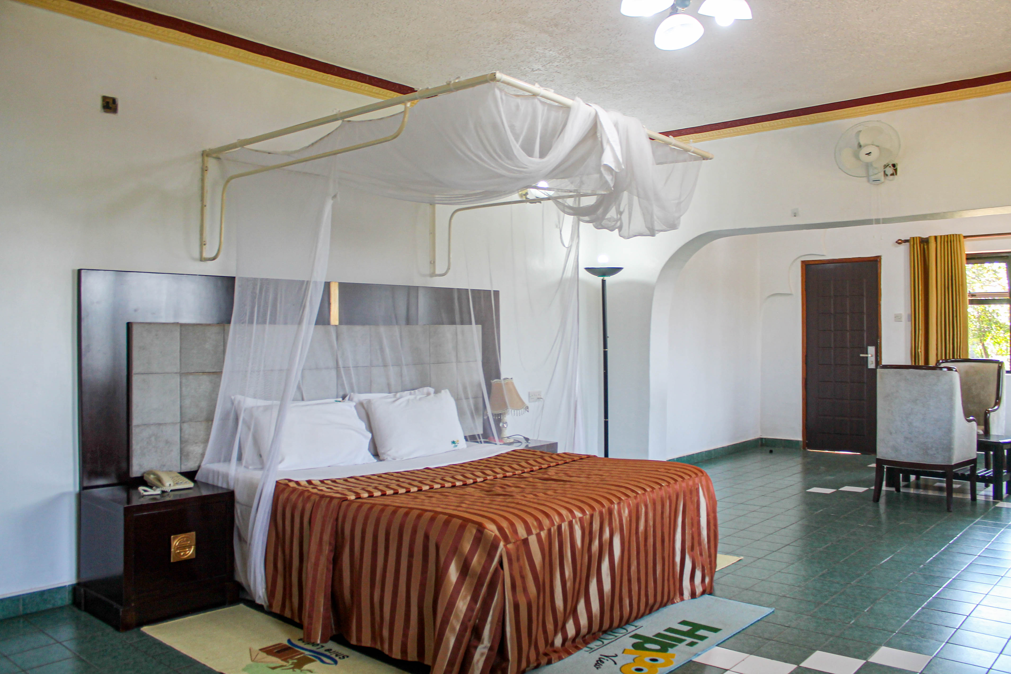 inside view of Bed